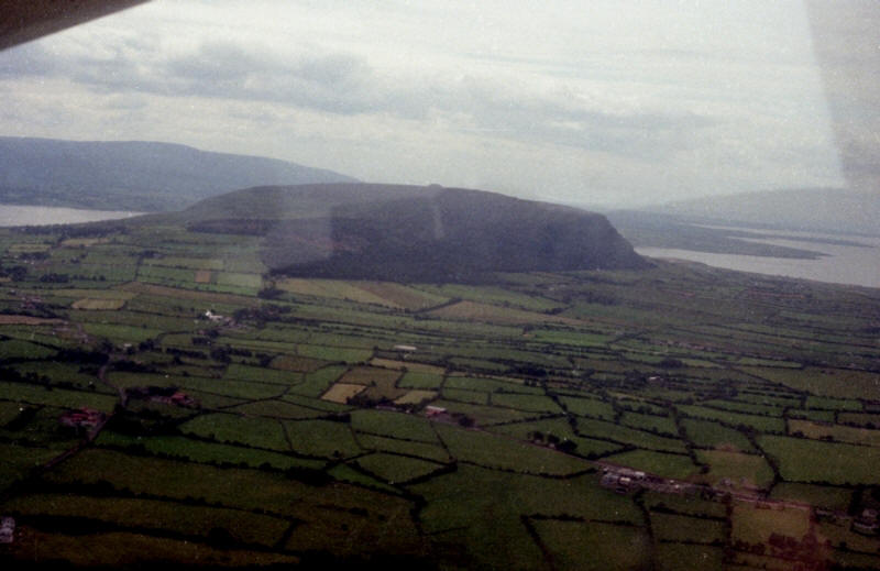 Knocknarea from the air