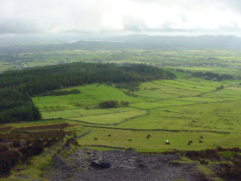 View towards Lough Gill